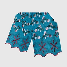 embroidery silk fabrics